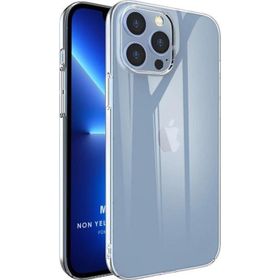 Microsonic Apple iPhone 13 Pro Önleyici Kristal Şeffaf Cep Telefonu Kılıfı