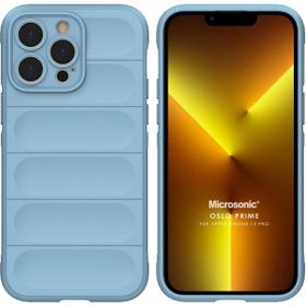 Microsonic Apple iPhone 13 Pro Oslo Prime Mavi Cep Telefonu Kılıfı