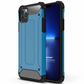 Microsonic Apple iPhone 13 Pro Rugged Armor Gri Cep Telefonu Kılıfı