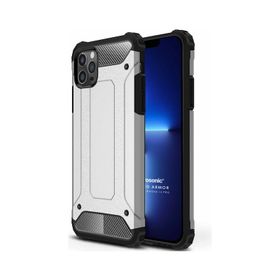 Microsonic Apple iPhone 13 Pro Rugged Armor Gri Cep Telefonu Kılıfı
