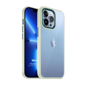 Microsonic Apple iPhone 13 Pro Shadow Planet Açık Yeşil Cep Telefonu Kılıfı