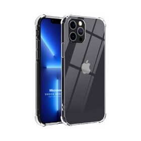Microsonic Apple iPhone 13 Pro Shock Absorbing Şeffaf Cep Telefonu Kılıfı