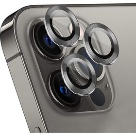 Microsonic Apple iPhone 13 Pro Tekli Füme Kamera Lens Koruma Camı