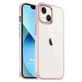 Microsonic Apple iPhone 13 Shadow Planet Açık Pembe Cep Telefonu Kılıfı