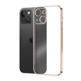 Microsonic Apple iPhone 13 Square Matte Plating Gold Cep Telefonu Kılıfı