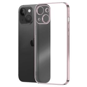 Microsonic Apple iPhone 13 Square Matte Plating Rose Gold Cep Telefonu Kılıfı
