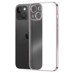 Microsonic Apple iPhone 13 Square Matte Plating Rose Gold Cep Telefonu Kılıfı