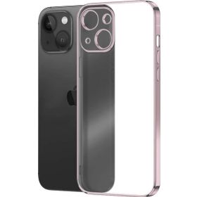 Microsonic Apple iPhone 13 Square Matte Plating Rose Gold Cep Telefonu Kılıfı
