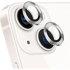 Microsonic Apple iPhone 13 Tekli Gümüş Kamera Lens Koruma Camı