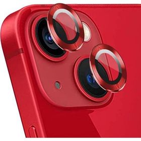 Microsonic Apple iPhone 13 Tekli Kırmızı Kamera Lens Koruma Camı