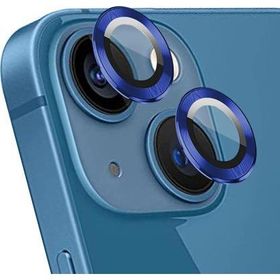 Microsonic Apple iPhone 13 Tekli Lacivert Kamera Lens Koruma Camı