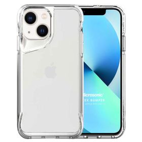 Microsonic Apple iPhone 13 Trex Bumper Şeffaf Cep Telefonu Kılıfı