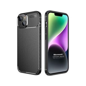Microsonic Apple iPhone 14 Legion Series Siyah Cep Telefonu Kılıfı