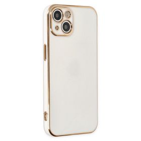 Microsonic Apple iPhone 14 Olive Plated Pembe Cep Telefonu Kılıfı