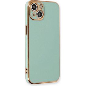 Microsonic Apple iPhone 14 Olive Plated Yeşil Cep Telefonu Kılıfı