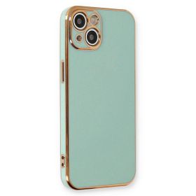 Microsonic Apple iPhone 14 Olive Plated Yeşil Cep Telefonu Kılıfı
