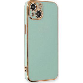 Microsonic Apple iPhone 14 Olive Plated Yeşil Cep Telefonu Kılıfı