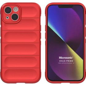 Microsonic Apple iPhone 14 Oslo Prime Kırmızı Cep Telefonu Kılıfı