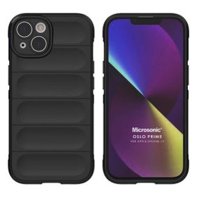 Microsonic Apple iPhone 14 Oslo Prime Siyah Cep Telefonu Kılıfı