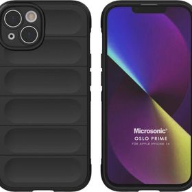 Microsonic Apple iPhone 14 Oslo Prime Siyah Cep Telefonu Kılıfı
