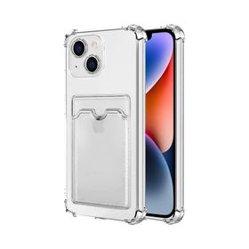 Microsonic Apple iPhone 14 Plus Card Slot Shock Füme Cep Telefonu Kılıfı