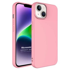 Microsonic Apple iPhone 14 Plus Groovy Soft Rose Gold Cep Telefonu Kılıfı
