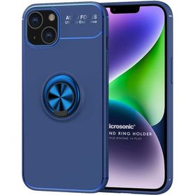 Microsonic Apple iPhone 14 Plus Kickstand Lacivert Cep Telefonu Kılıfı