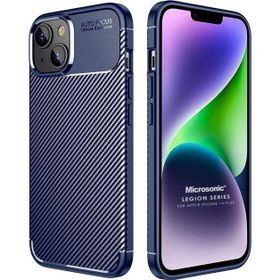 Microsonic Apple iPhone 14 Plus Legion Series Lacivert Cep Telefonu Kılıfı
