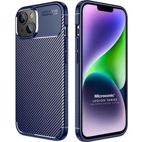 Microsonic Apple iPhone 14 Plus Legion Series Lacivert Cep Telefonu Kılıfı