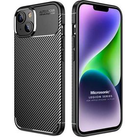 Microsonic Apple iPhone 14 Plus Legion Series Siyah Cep Telefonu Kılıfı