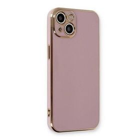 Microsonic Apple iPhone 14 Plus Olive Plated Lila Cep Telefonu Kılıfı
