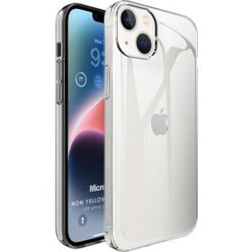 Microsonic Apple iPhone 14 Plus Sararma Önleyici Kristal Şeffaf Cep Telefonu Kılıfı