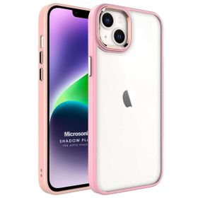 Microsonic Apple iPhone 14 Plus Shadow Planet Açık Pembe Cep Telefonu Kılıfı