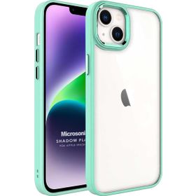 Microsonic Apple iPhone 14 Plus Shadow Planet Açık Yeşil Cep Telefonu Kılıfı