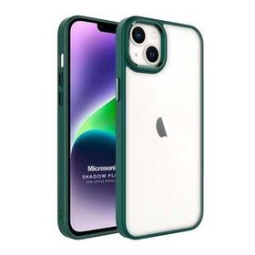 Microsonic Apple iPhone 14 Plus Shadow Planet Koyu Yeşil Cep Telefonu Kılıfı