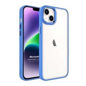 Microsonic Apple iPhone 14 Plus Shadow Planet Mavi Cep Telefonu Kılıfı