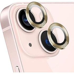 Microsonic Apple iPhone 14 Plus Tekli Gold Kamera Lens Koruma Camı