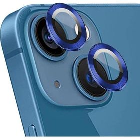 Microsonic Apple iPhone 14 Plus Tekli Lacivert Kamera Lens Koruma Camı