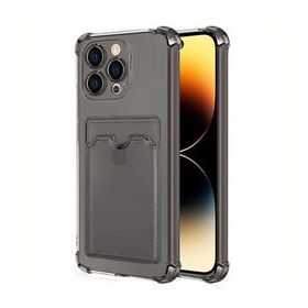 Microsonic Apple iPhone 14 Pro Card Slot Shock Füme Cep Telefonu Kılıfı
