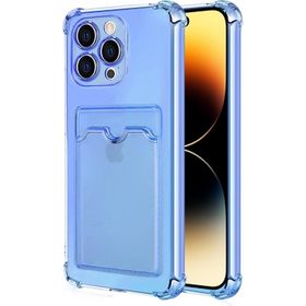 Microsonic Apple iPhone 14 Pro Card Slot Shock Füme Cep Telefonu Kılıfı