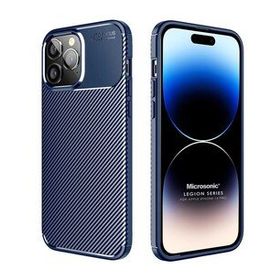 Microsonic Apple iPhone 14 Pro Legion Series Lacivert Cep Telefonu Kılıfı