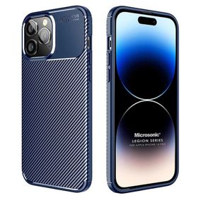 Microsonic Apple iPhone 14 Pro Legion Series Lacivert Cep Telefonu Kılıfı