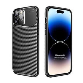 Microsonic Apple iPhone 14 Pro Legion Series Siyah Cep Telefonu Kılıfı