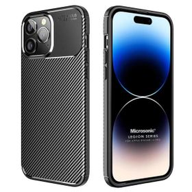 Microsonic Apple iPhone 14 Pro Legion Series Siyah Cep Telefonu Kılıfı