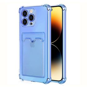 Microsonic Apple iPhone 14 Pro Max Card Slot Shock Füme Cep Telefonu Kılıfı