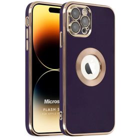 Microsonic Apple iPhone 14 Pro Max Flash Stamp Cep Telefonu Kılıfı