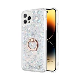 Microsonic Apple iPhone 14 Pro Max Glitter Liquid Holder Cep Telefonu Kılıfı