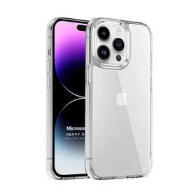 Microsonic Apple iPhone 14 Pro Max Heavy Drop Şeffaf Cep Telefonu Kılıfı