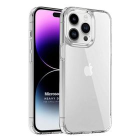 Microsonic Apple iPhone 14 Pro Max Heavy Drop Şeffaf Cep Telefonu Kılıfı