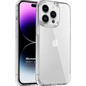 Microsonic Apple iPhone 14 Pro Max Heavy Drop Şeffaf Cep Telefonu Kılıfı